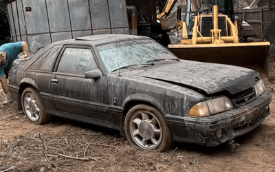 1993 Mustang Cobra was left in a shipping container for almost three decades before the owner took action