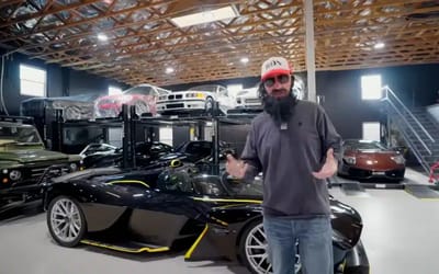 US man gives tour of $17 million car collection that has something for everyone, from supercars, to off-roaders and classics