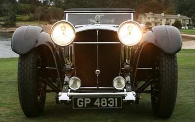 1931 Daimler Double Six 50 Sport Corsica Drophead Coupe that cost $1K at 1961 auction got restored for over $6M in 2005