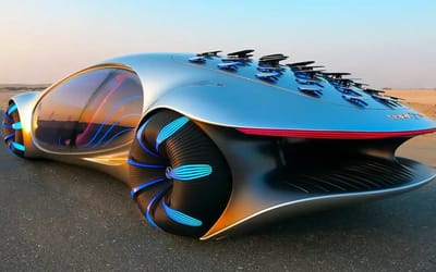 World's coolest concept car is the Mercedes AVTR that 'breathes' and isn't driven using a steering wheel