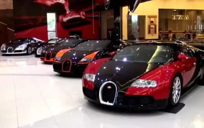 Abu Dhabi royal with $1.5 billion superyacht fleet somehow has a supercar collection just as otherworldly