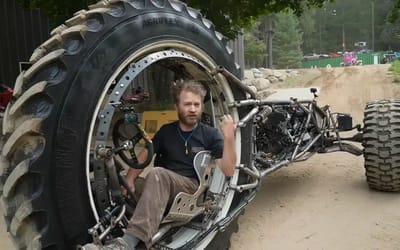 'The coolest thing on the internet' is a monster truck trike that's just been driven for the first time