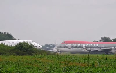 North Carolina teen discovers airplane boneyard filled with classic planes left to rot since the ’90s