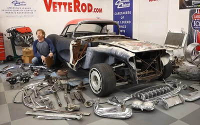 Wrecked 1960 Corvette found on Facebook Marketplace turns out to be the cheapest C1 Corvette deal in the world