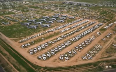Over 3,000 airplanes are sitting in the Arizona desert and this is why