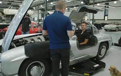Kansas man buys dream $2M Mercedes 'Gullwing' sitting for a decade then realizes just how broken it is