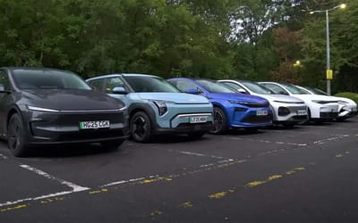 Men drive six EVs including Tesla and BYD past 0% battery to see which would last the longest