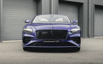 Bentley superfan chooses beautiful and rare Violette customization on their 771-HP Continental GTC Speed