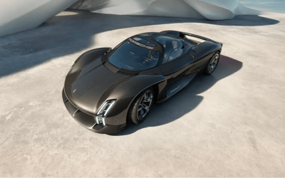 Porsche patented a wild 18-cylinder “true W” engine that could power its next hypercar