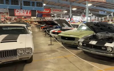 There's actually a businessman in Tennessee with over 1,000 cars in his collection