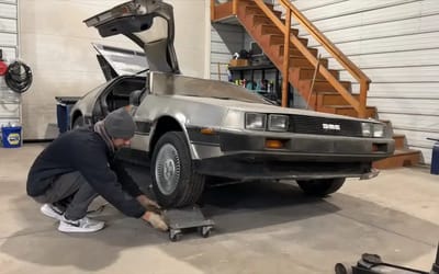 Man finds DeLorean sitting outside for 40 years and spends the next 6 years fighting to buy it