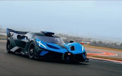 Bugatti 1,600hp Bolide could be escaping the track and hitting the streets
