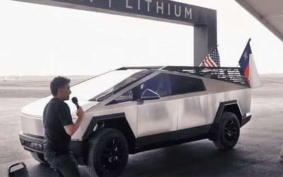 Tesla Cybertruck revealed with massive new tool rack