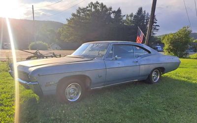 Chevy Impala parked in New York ready to return to the road after three decades