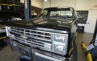 Jason Kelce let a group of teenagers EV swap his 1986 Chevy K10 truck