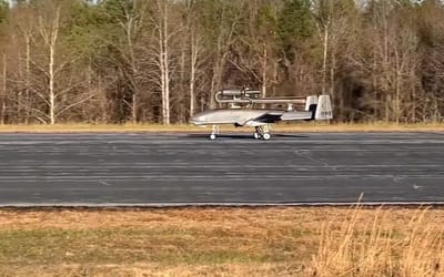 Bizarre jet with an engine with no moving parts just completed its first flight