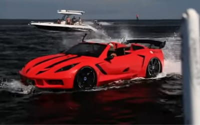 Man pulled over by police in ‘floating supercar’ was asked one thing