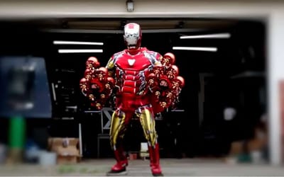 This YouTuber made his very own flying Iron Man suit