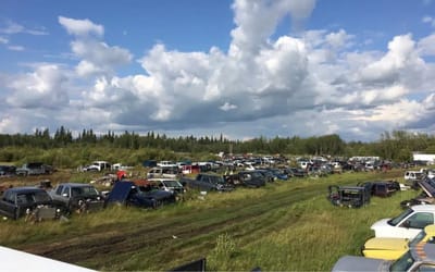 Junkyard with 1,300 cars including Dodge and Chevys is truly mind-blowing in scale