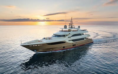 Millionaire parts with golden superyacht for $7.6M after more than a decade of owning it