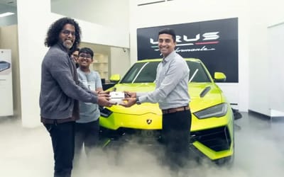 Billionaire spends $53,000 on special personalized license plate for his Lamborghini Urus