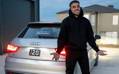 ‘Lambo Guy’ decides to ‘tone it down’ with ‘modest’ Audi A1, but adds $1.68 million license plate to it