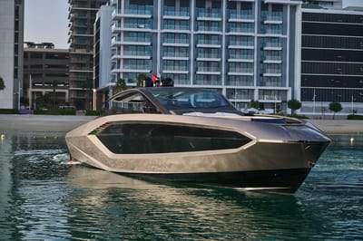 Supercar Blondie showcases interior of wild Lamborghini yacht SBX Cars is now selling