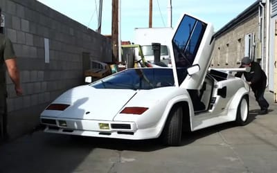 Man ‘stoked’ after million-dollar Lamborghini Countach barn find