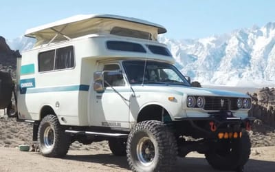 Couple built the world’s first Land Cruiser Chinook in 100 days to drive the Pan American highway and beyond