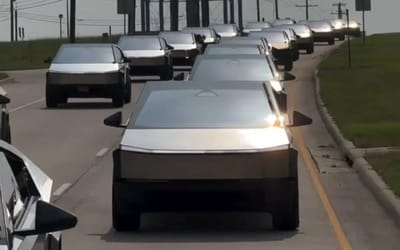 World’s largest gathering of Cybertrucks turned Texas into a futuristic playground