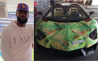 LeBron James could have added $300k value to his Lamborghini Aventador Roadster