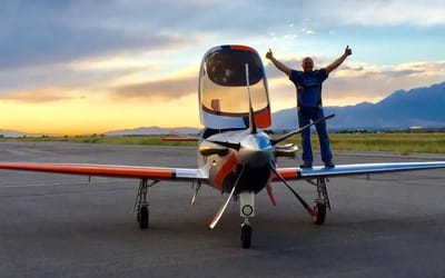 Man says he has no idea the monster he has created after modifying aircraft into speed demon