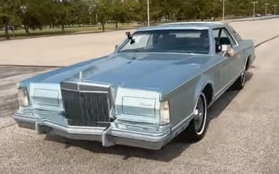 Rare 1978 Lincoln Continental Mark V Jubilee Edition is extra special due to its windows