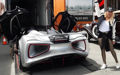 Supercar Blondie pulls back the covers to reveal the world’s most powerful production car