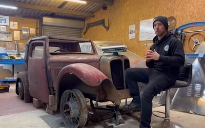 This man found a 1933 SS Jaguar and it’s such a rare car he is stumped on what to do with it