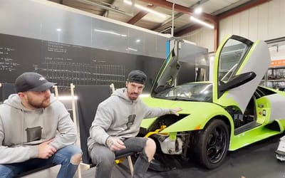 Man who bought abandoned Lamborghini Murcielago finds unseen footage of the car on YouTube from 14 years ago – now everything makes sense