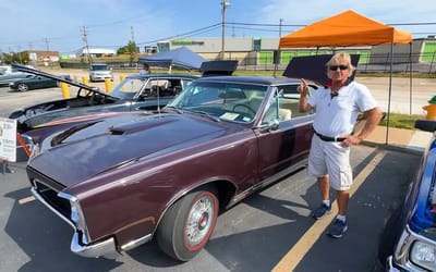 Emotional story behind man still driving 1967 Pontiac GTO he bought as a teen