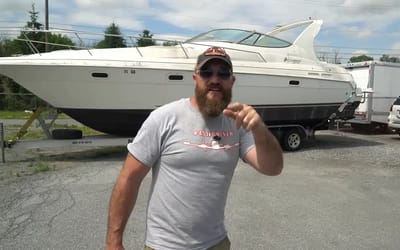 Man who got a free abandoned yacht from Facebook Marketplace attempts to start it and gets the shock of a lifetime