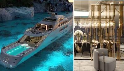 This spectacular 350-foot yacht is a mansion on the water