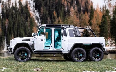 Mansory completely overhauls the Gronos G-Wagen 6X6