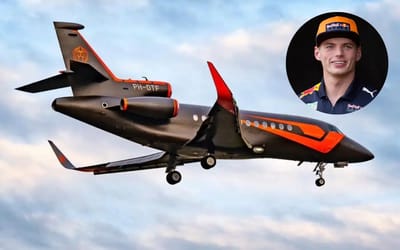 F1 drivers use Max Verstappen’s private jet as a cab service to races
