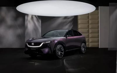 Mazda’s new electric SUV is here and it changes from black to purple in the sun