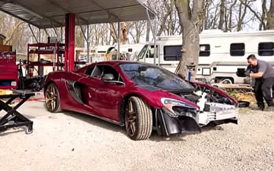 Engine bought via eBay brings McLaren 650S back to life