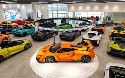 McLaren is flexing on us so hard it should be illegal, right in central Florida