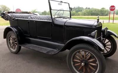 Michigan DOT still has a century-old car in its service