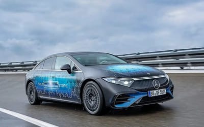 Mercedes-Benz is already testing the 'holy grail' of EV battery tech with more than 600-mile range