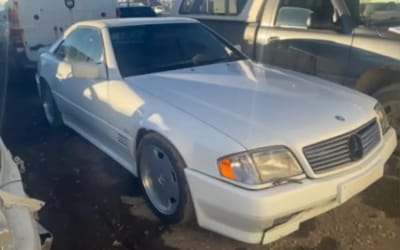 Man finds rare AMG in local junkyard and calls it a ‘once in a lifetime’ discovery