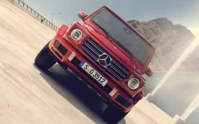Mercedes drove the G-Class sideways on a wall in physics-defying stunt 'never before attempted'