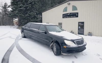 Mercedes-Benz experts bought this modified limo and it looks like so much fun