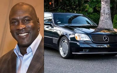 You can buy Michael Jordan’s 1996 Mercedes-Benz S600 Lorinser for the cost of his jersey number